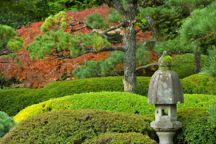 Framed Print : Stone Pagoda in Portland Japanese Garden, Portland, Oregon, USA Framed Print : Stone Pagoda in Portland Japanese Garden, Portland, Oregon, USA