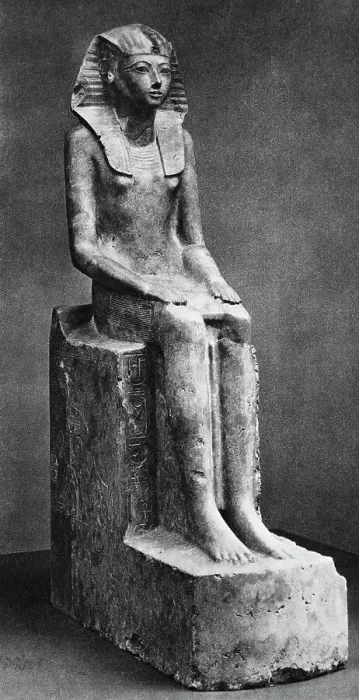 Framed Print : Stone Sculpture of Queen Hatshepsut Framed Print : Stone Sculpture of Queen Hatshepsut
