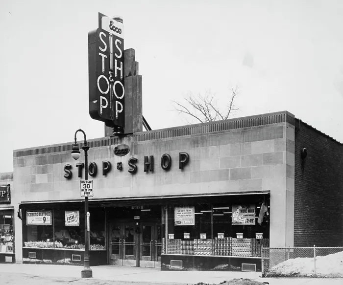 Framed Print : Stop & Shop Supermarket Framed Print : Stop & Shop Supermarket