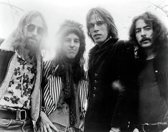 Framed Print : Stories. CIRCA 1973: Second line-up of the Rock group Stories Framed Print : Stories. CIRCA 1973: Second line-up of the Rock group Stories