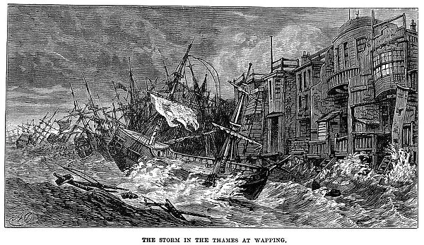Storm in the Thames
