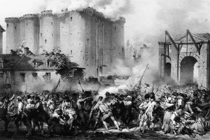 Framed Print : Storming The Bastille Framed Print : Storming The Bastille