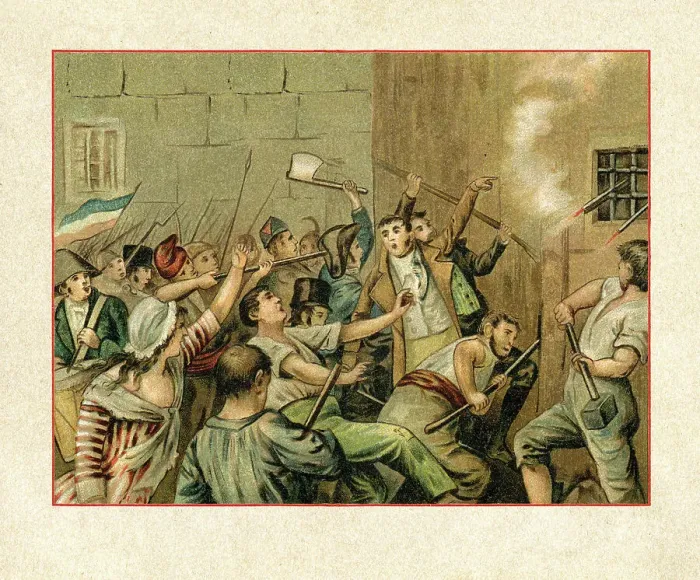 Framed Print : Storming of the Bastille Paris, France 1789 Framed Print : Storming of the Bastille Paris, France 1789