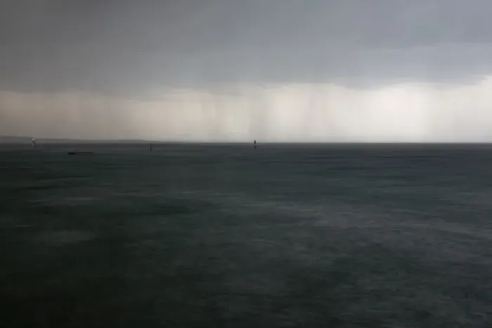 Framed Print : Stormy sky with rain over Lake Constance near Konstanz, Baden-Wuerttemberg, Germany, Europe Framed Print : Stormy sky with rain over Lake Constance near Konstanz, Baden-Wuerttemberg, Germany, Europe