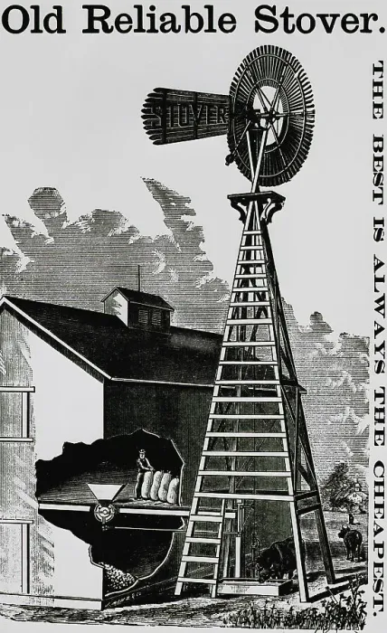 Framed Print : Stover Windmill Barn Cut Out Worker