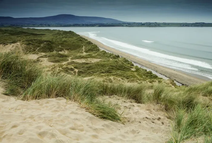 Framed Print : Strandhill beach on the Wild Atlantic Way coastal route