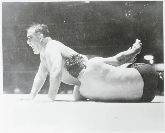 Framed Print : Strangler Lewis and Jim Browning Framed Print : Strangler Lewis and Jim Browning