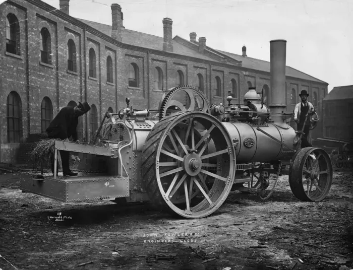 Framed Print : Straw Burning Engine Framed Print : Straw Burning Engine
