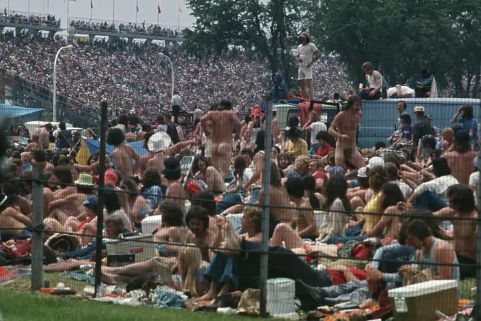 Framed Print : Streakers At Indianapolis 500 Framed Print : Streakers At Indianapolis 500