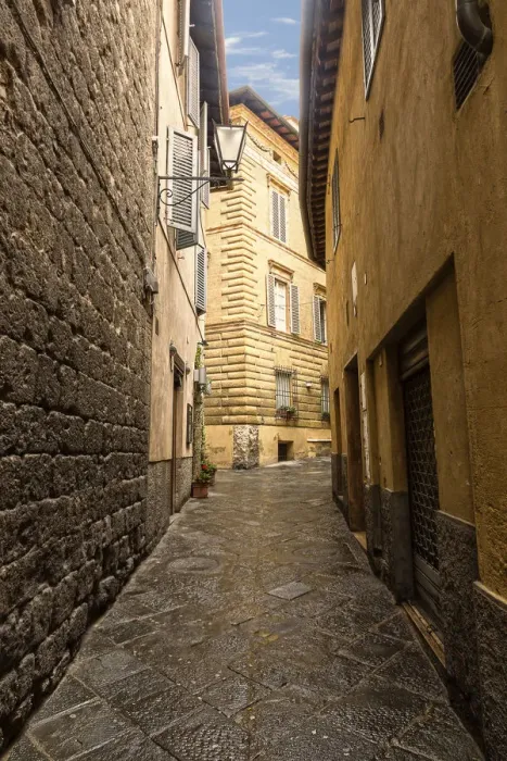 Framed Print : Side Street Framed Print : Side Street