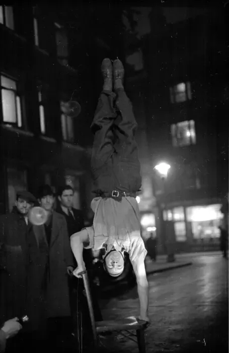 Framed Print : Street Acrobat Framed Print : Street Acrobat