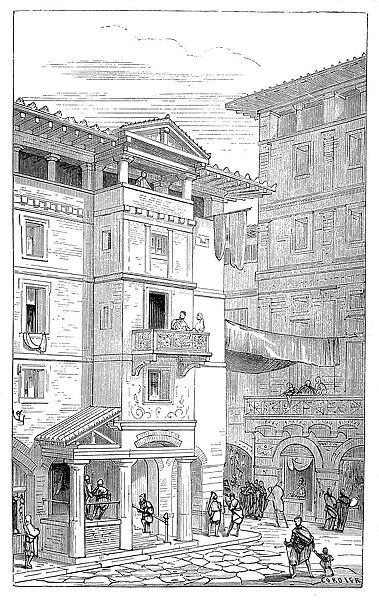 Street in ancient Rome