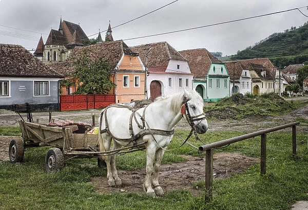 A street of Biertan (Romania)