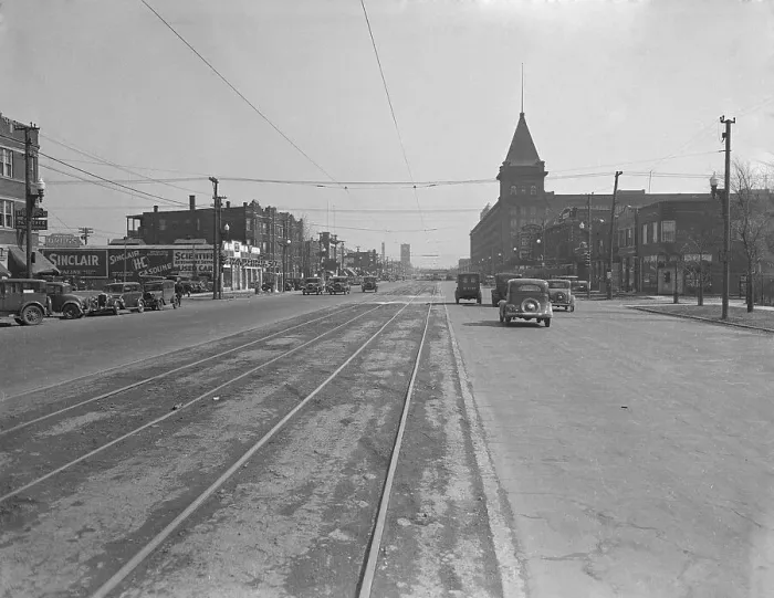 Framed Print : Street in Cicero Framed Print : Street in Cicero
