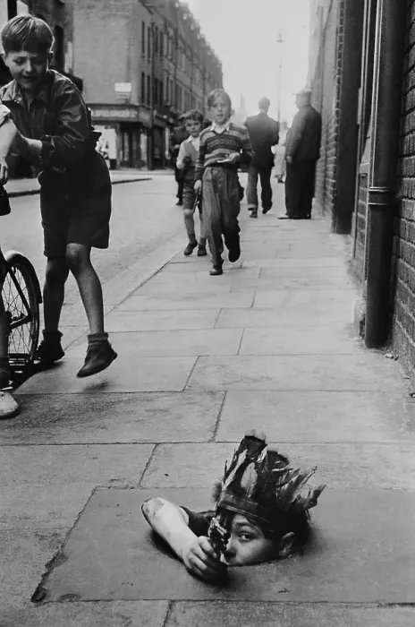 Framed Print : Street Games