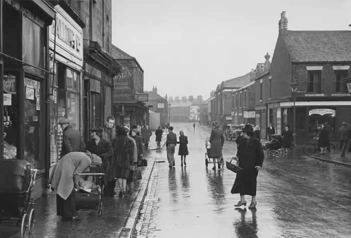 Framed Print : Street In Jarrow