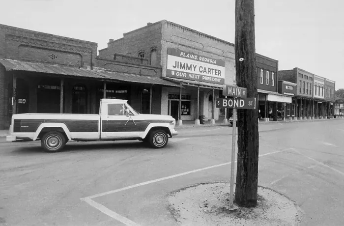 Framed Print : Street in Jimmy Carter's Hometown of Plains Framed Print : Street in Jimmy Carter's Hometown of Plains