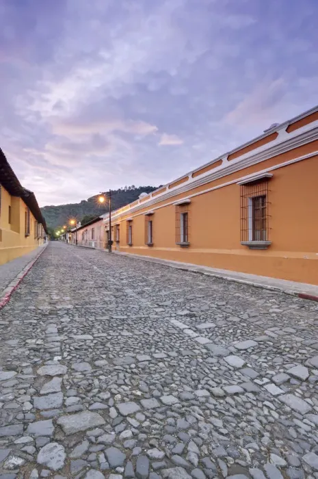 Framed Print : Street in La Antigua Guatemala, Antigua Guatemala, Sacatepequez, Guatemala, Latin America Framed Print : Street in La Antigua Guatemala, Antigua Guatemala, Sacatepequez, Guatemala, Latin America