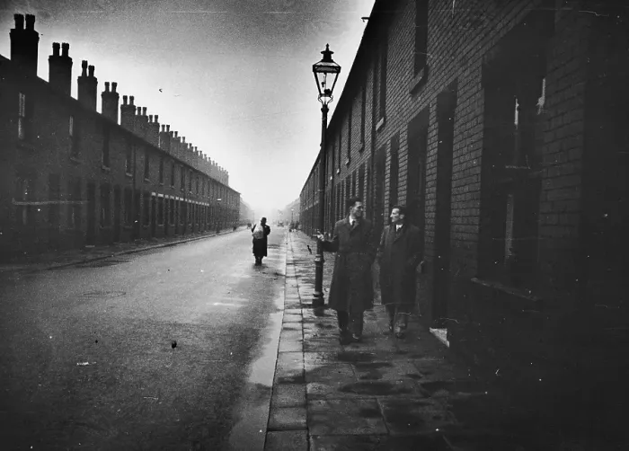 Framed Print : A Street In Leigh Framed Print : A Street In Leigh