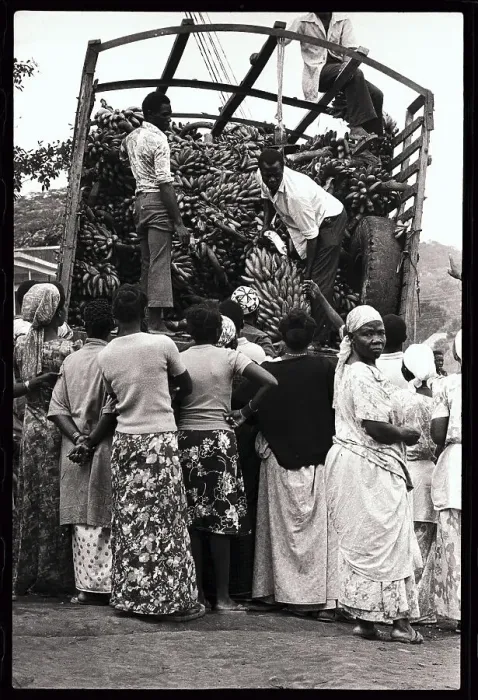 Framed Print : Street markets in Uganda Framed Print : Street markets in Uganda