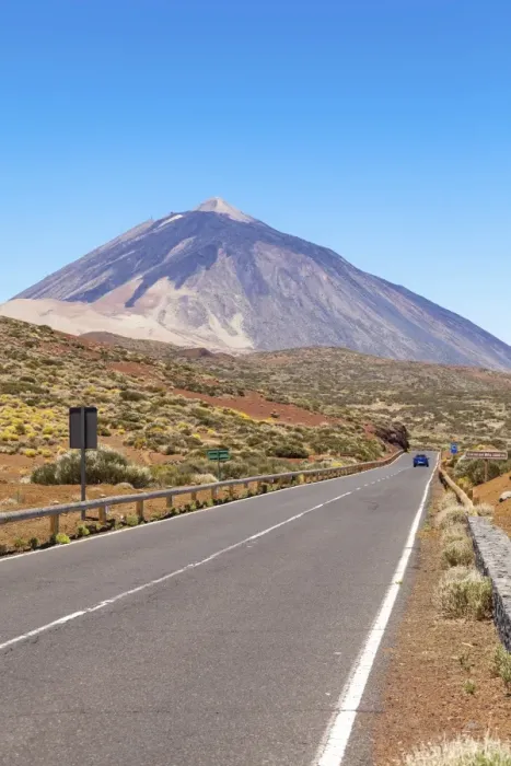 Framed Print : Street in Parque Nacional de las Canadas del Teide, Teide National Park, UNESCO World Natural Heritage Site, with Mount Teide volcano at the rear, Montijos, Palo Blanco, Tenerife, Canary Islands, Spain Framed Print : Street in Parque Nacional de las Canadas del Teide, Teide National Park, UNESCO World Natural Heritage Site, with Mount Teide volcano at the rear, Montijos, Palo Blanco, Tenerife, Canary Islands, Spain