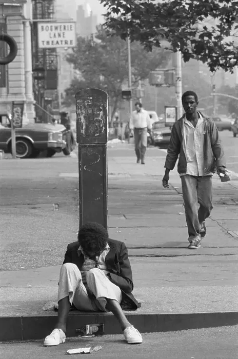 Framed Print : Street People on the Lower East Side of New York Framed Print : Street People on the Lower East Side of New York