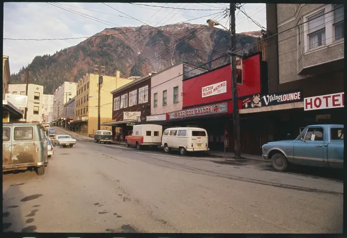 Framed Print : Street Scene in Juneau Framed Print : Street Scene in Juneau