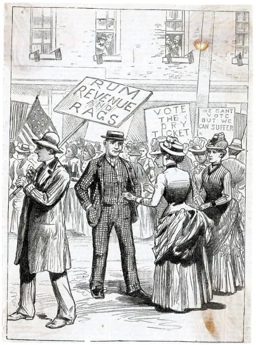 Framed Print : Street Scene After Opening Of Polls Framed Print : Street Scene After Opening Of Polls