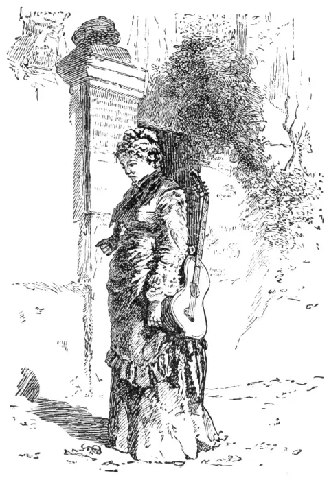 Framed Print : Street singer