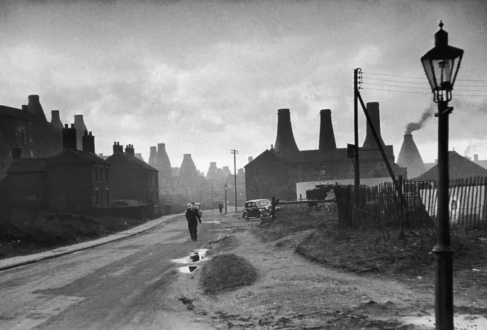 Framed Print : Street In Stoke Framed Print : Street In Stoke