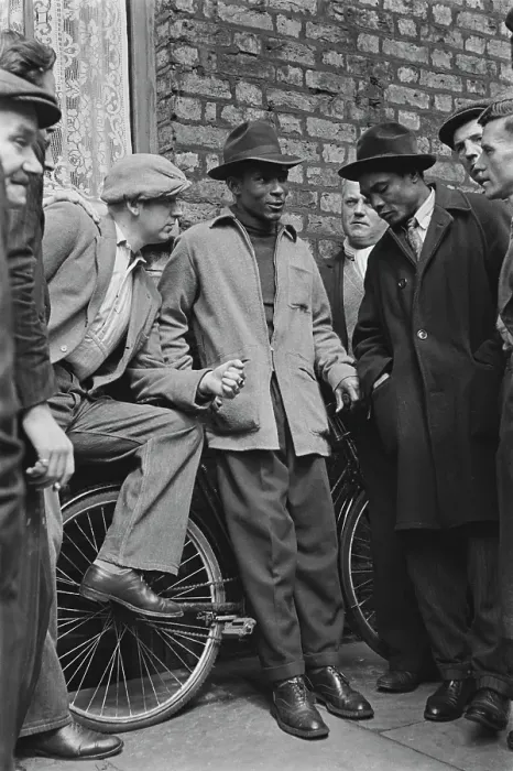 Framed Print : Street Talk Framed Print : Street Talk