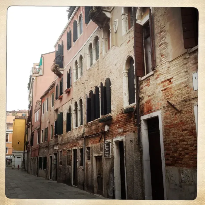 Framed Print : Street in Venice Framed Print : Street in Venice