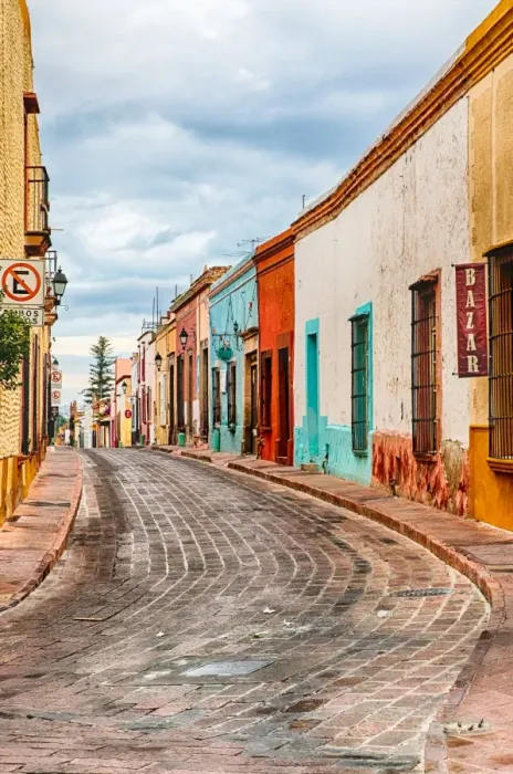 Framed Print : Streets of downtown Queretaro, Mexico Framed Print : Streets of downtown Queretaro, Mexico