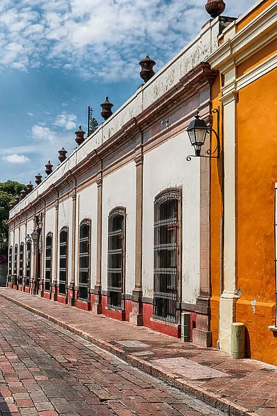 The streets of downtown Queretaro, Mexico