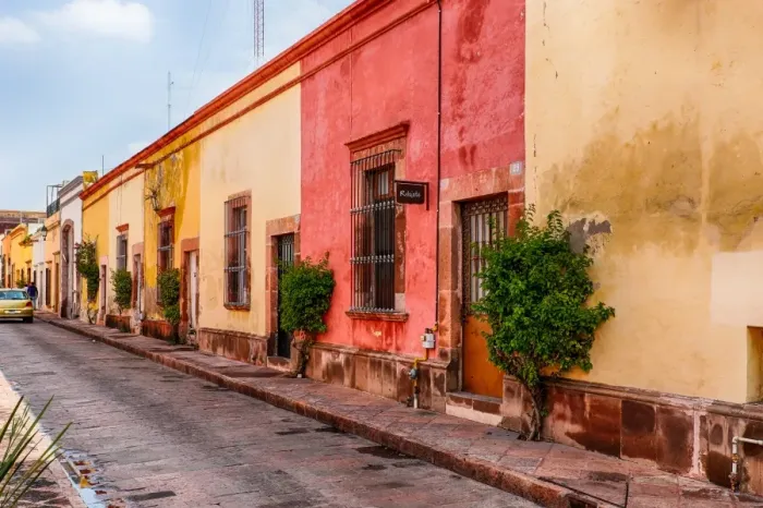 Framed Print : The streets of downtown Queretaro, Mexico Framed Print : The streets of downtown Queretaro, Mexico