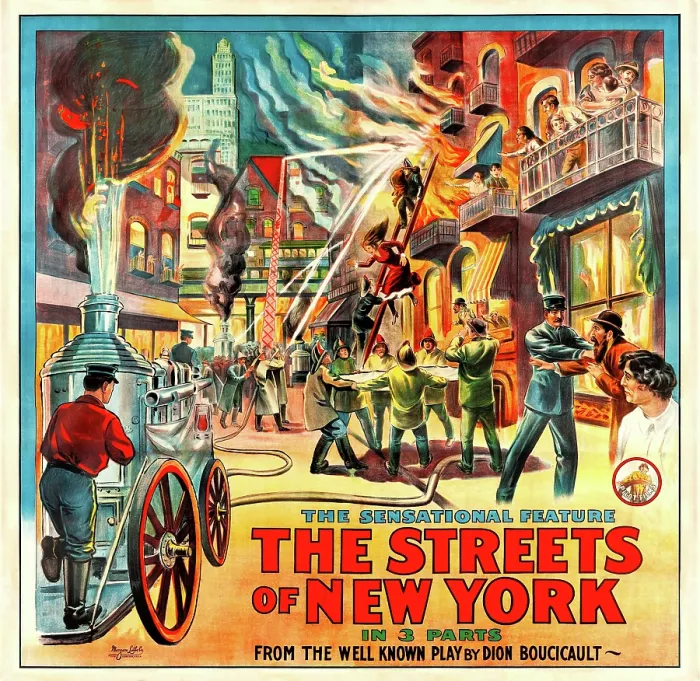 Framed Print : The Streets of New York