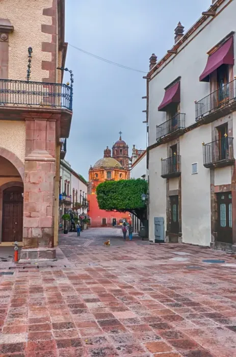 Framed Print : The streets of Queretaro, Mexico Framed Print : The streets of Queretaro, Mexico