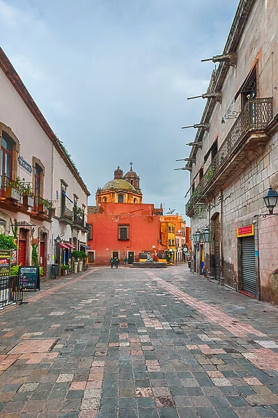 The streets of Queretaro, Mexico