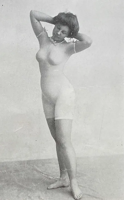 Framed Print : Stretching, The Power and Beauty of Superb Womanhood series, 1901 Framed Print : Stretching, The Power and Beauty of Superb Womanhood series, 1901