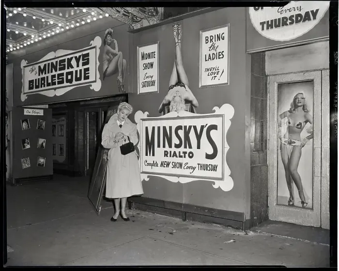 Framed Print : Stripper Waiting Outside Club For Spouse Framed Print : Stripper Waiting Outside Club For Spouse