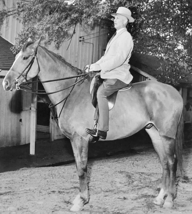 Framed Print : Strom Thurmond Horseback Riding Framed Print : Strom Thurmond Horseback Riding