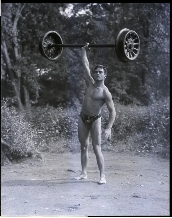 Framed Print : Strong Man Lifts Railroad Axle W / Hand Framed Print : Strong Man Lifts Railroad Axle W / Hand