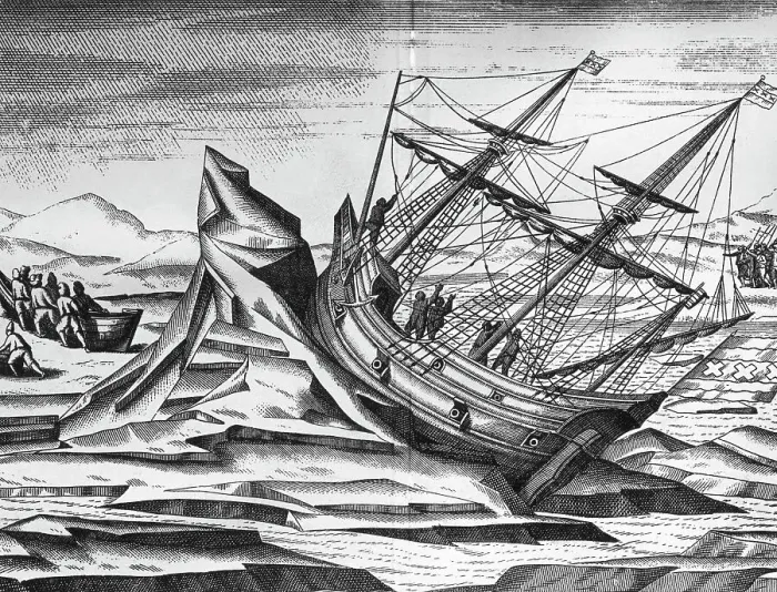 Framed Print : Strong Waves Tossing the Barent's Ship at Sea Framed Print : Strong Waves Tossing the Barent's Ship at Sea