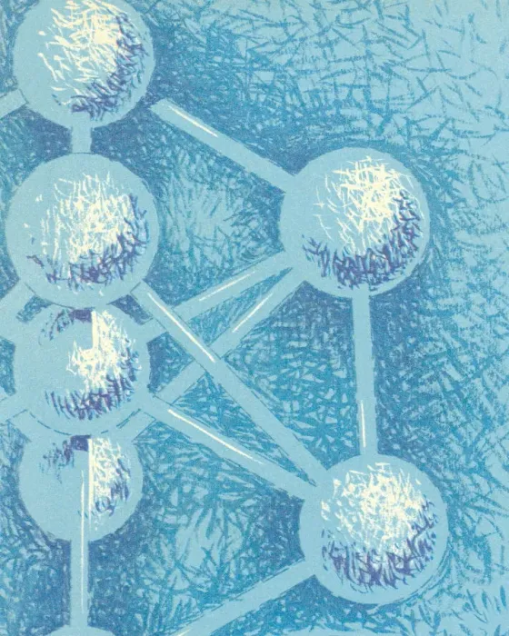 Framed Print : Structure of Atoms Framed Print : Structure of Atoms