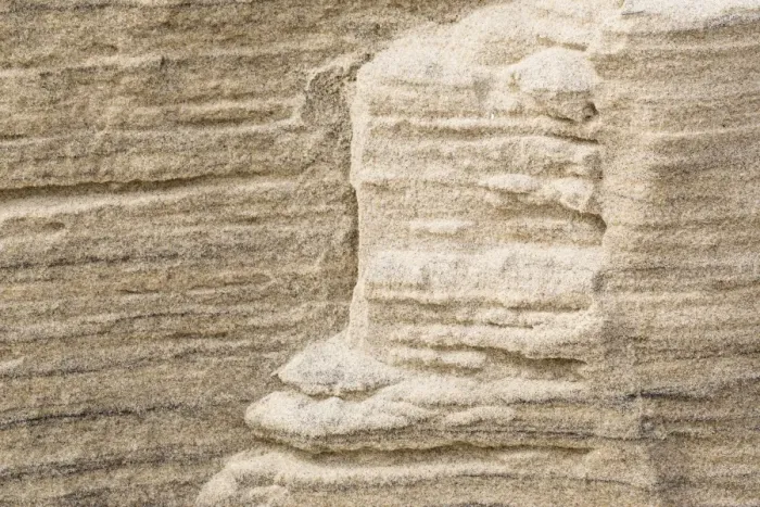 Framed Print : Structures in the sand, cliff details, Odde, Sylt, North Frisian Islands, Schleswig-Holstein, Germany Framed Print : Structures in the sand, cliff details, Odde, Sylt, North Frisian Islands, Schleswig-Holstein, Germany