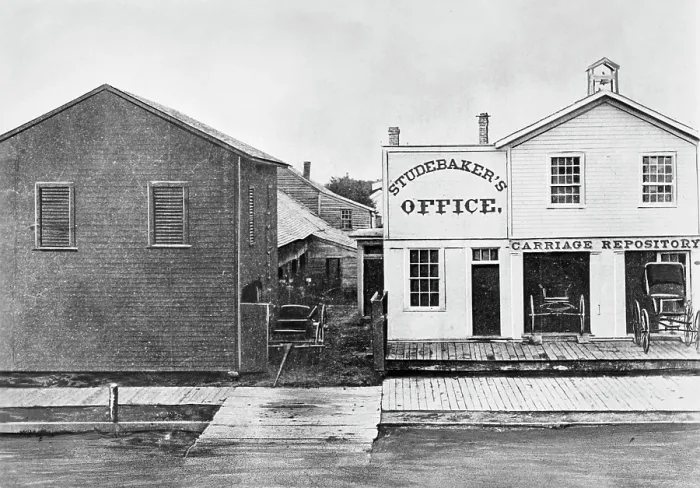 Framed Print : Studebaker's Carriage Repository Framed Print : Studebaker's Carriage Repository