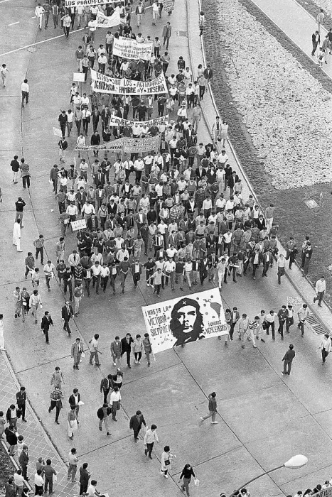 Framed Print : Student Demonstrators in Mexico City Framed Print : Student Demonstrators in Mexico City