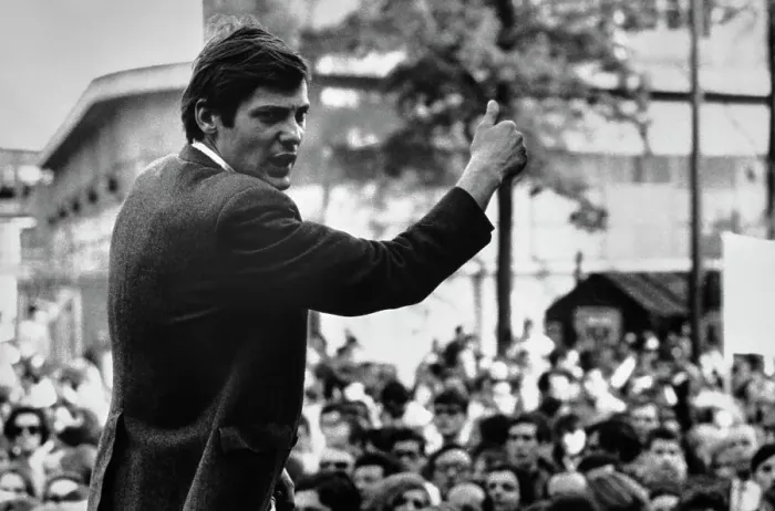 Framed Print : Student Leader Jacques Sauvageot Framed Print : Student Leader Jacques Sauvageot