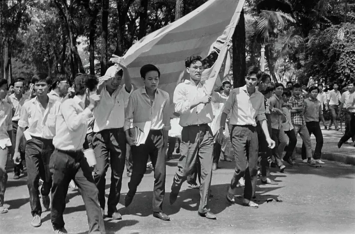 Framed Print : Student Protests In Saigon Framed Print : Student Protests In Saigon