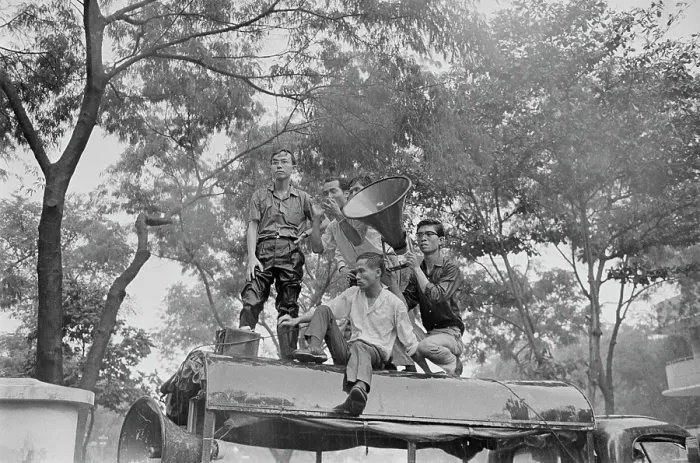 Framed Print : Student Protests In Saigon Framed Print : Student Protests In Saigon